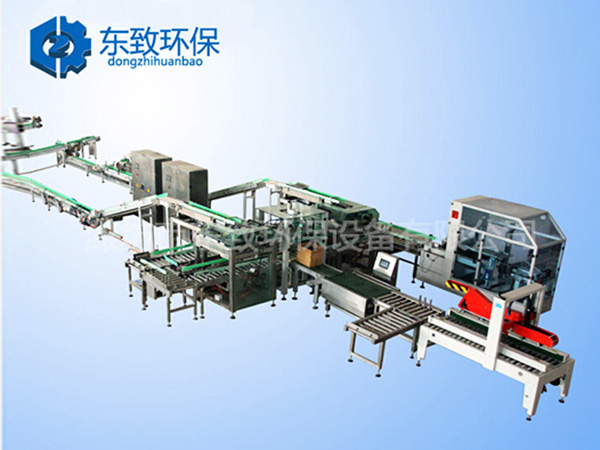 水溶肥自動(dòng)噴碼、裝箱、碼垛設(shè)備